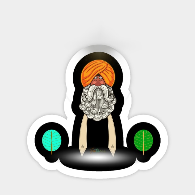 funny meditation inspiration Sticker by Funtomass